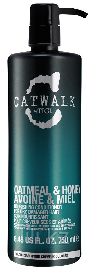 Кондиционер для питания сухих и ломких волос - TIGI Catwalk Oatmeal & Honey Conditioner 750 мл.