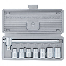 Набор инструментов автомобильных  №1, 1/2" из 8пр. "НИЗ" (Новосибирск)