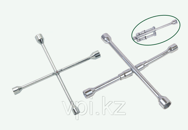 Крестовый баллонный складной ключ,  De&Li