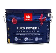 TIKKURILA ЕURO 7 А моющ 9л для стен и потолков