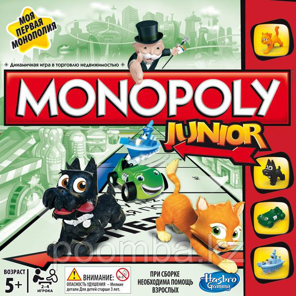 Настольная игра Monopoly Моя первая монополия A6984 - фото 2 - id-p3603326