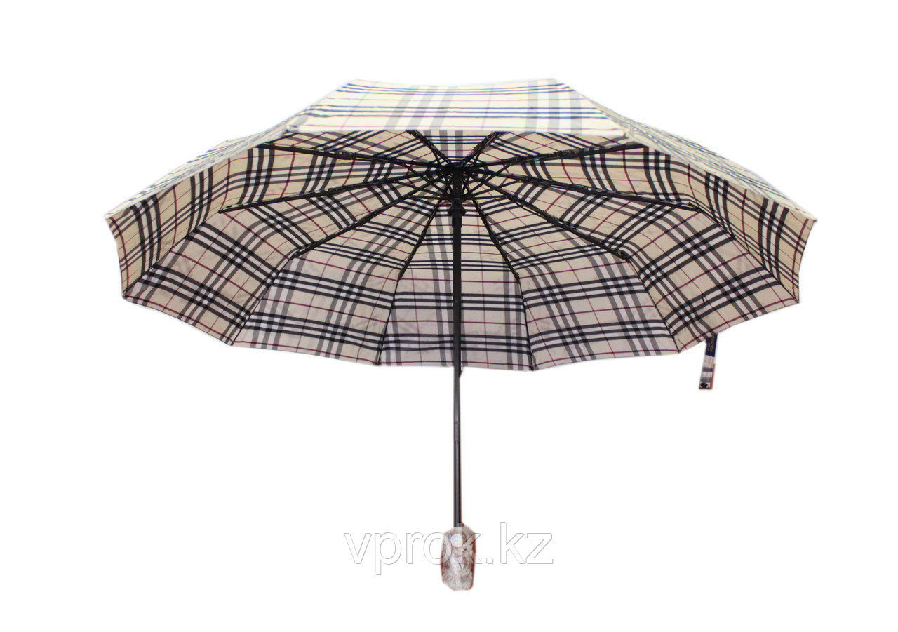 Полуавтоматический складной женский зонт W803 white