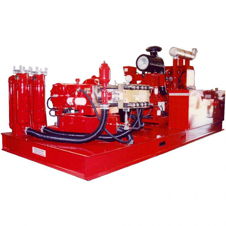 Установки Multi-Blaster серии 600 / Gardner Denver Inc. (США) Высоконапорные гидродинамические машины большой