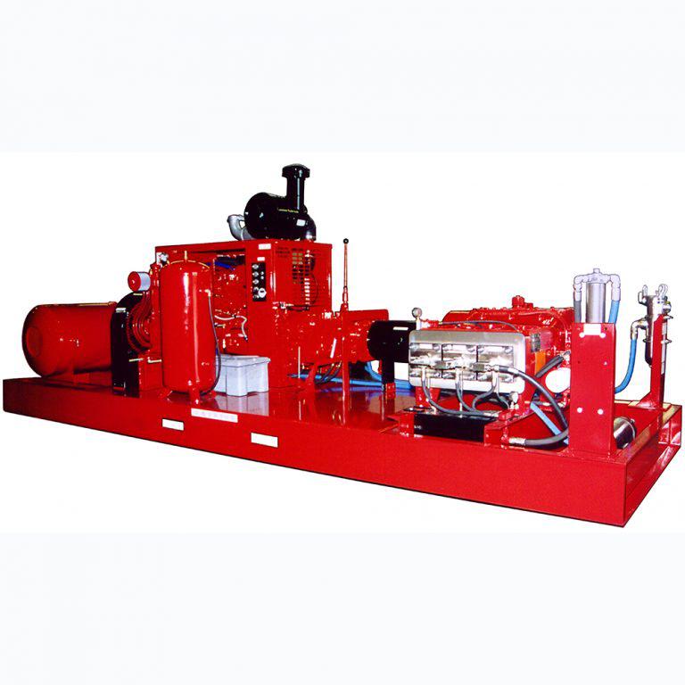 Установки Multi-Blaster серии 250 / Gardner Denver Inc. (США) Высоконапорные гидродинамические машины большой