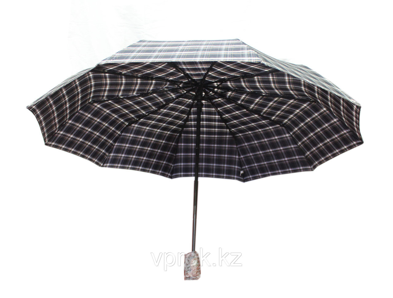 Полуавтоматический складной женский зонт W803grey