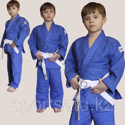 Детское кимоно для дзюдо синий