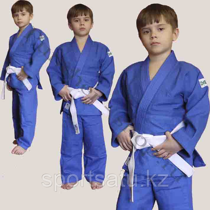 Детское кимоно для дзюдо синий - фото 1 - id-p3605608