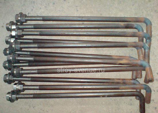 Болт фундаментный на заказ