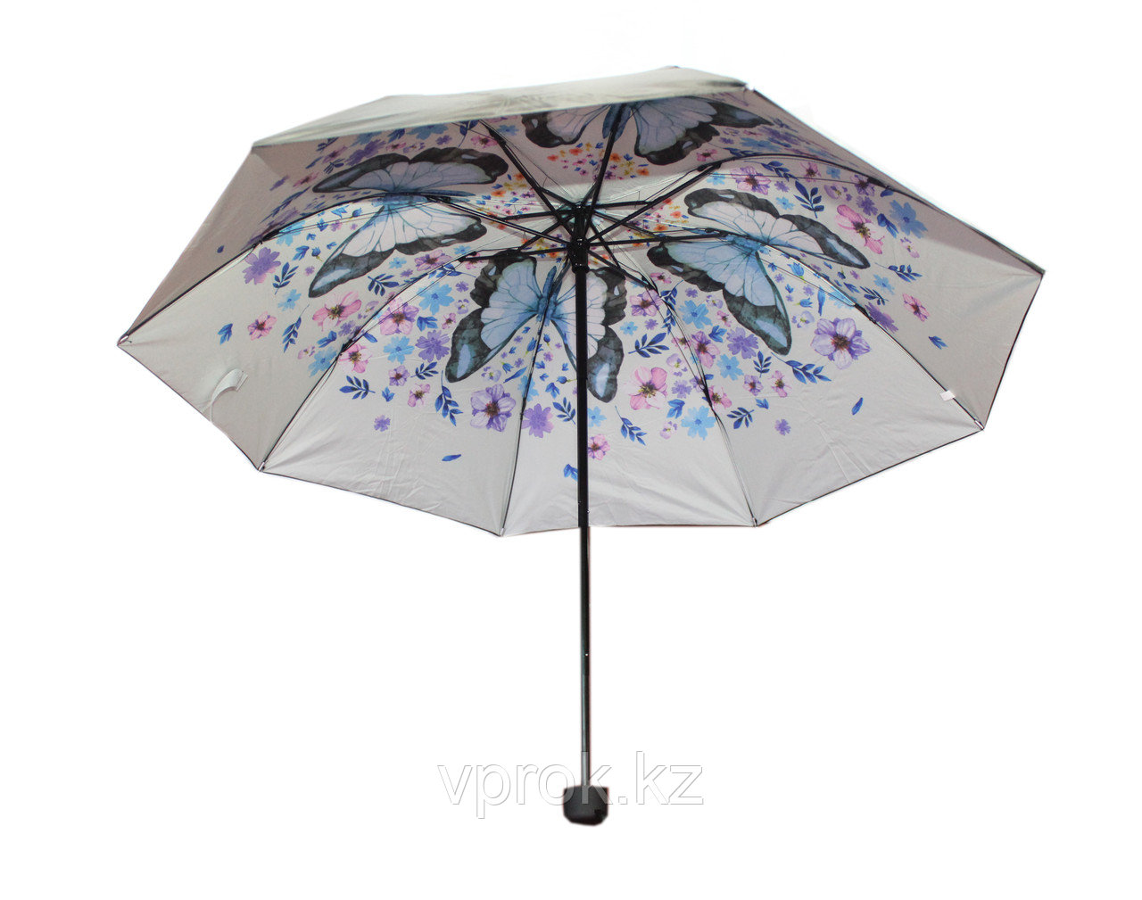 Механический складной зонт A512white - фото 1 - id-p52908883