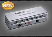 HDMI сплиттері SFX911-4-V2.0 1 кіріс - 4 шығыс