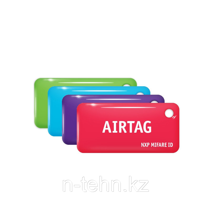 Брелок AIRTAG Mifare ID 64byte, 4 byte nUID (standard, цвет жёлтый,) - фото 1 - id-p52912113