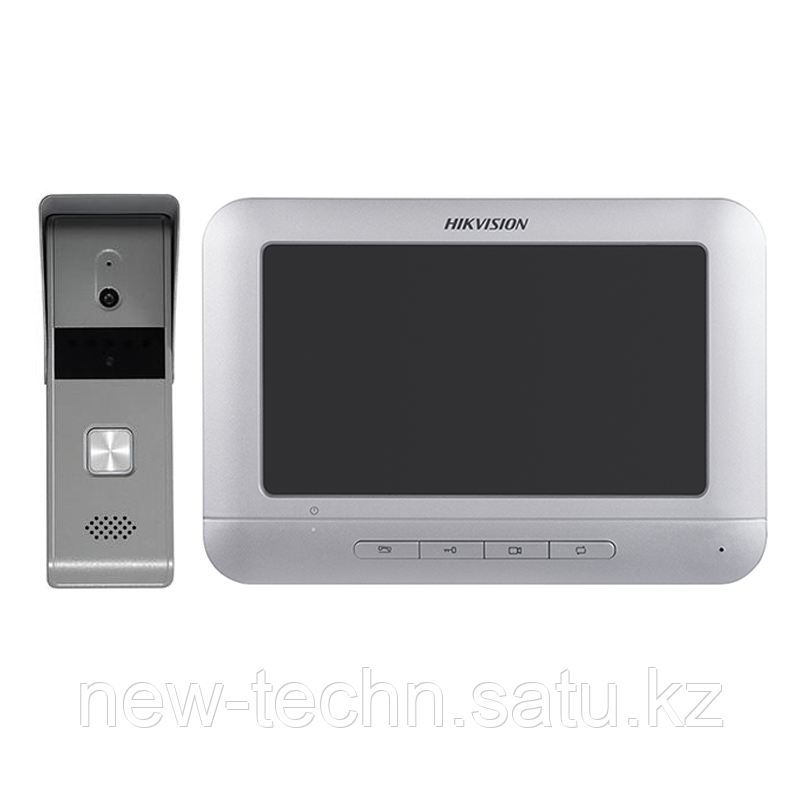 Hikvision DS-KIS203 Комплект DS-KB2421-IM (вызывная панель) + DS-KH2220 (монитор 7“)