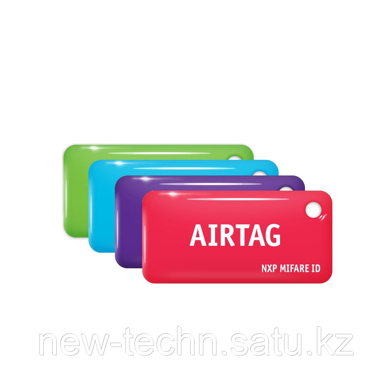 Брелок AIRTAG Mifare ID 64byte, 4 byte nUID (standard, цвет красный,)