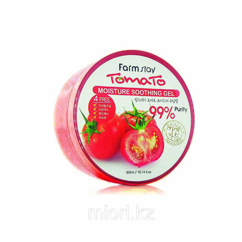 FarmStay Tomato Moisture Soothing Gel увлажняющий успокаивающий гель с экстрактом томата