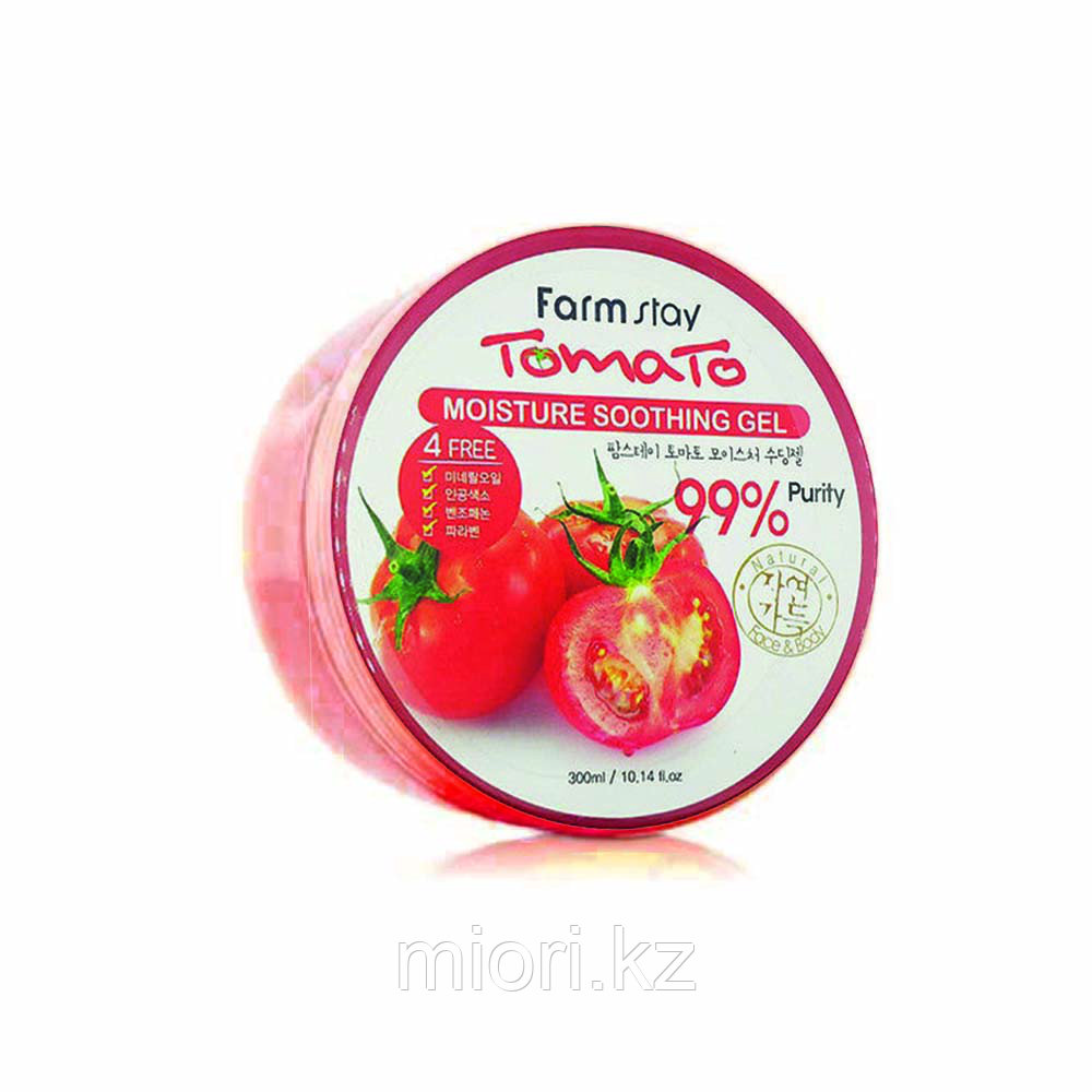 FarmStay Tomato Moisture Soothing Gel увлажняющий успокаивающий гель с экстрактом томата - фото 1 - id-p52916282