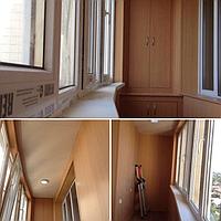 Отделка, ремонт и утепление балконов 46
