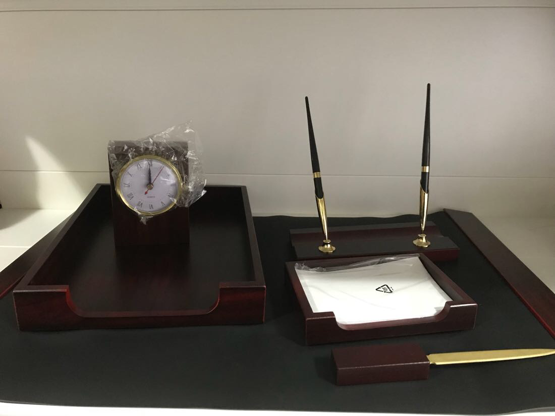 Письменный набор для руководителя настольный купить в Алматы недорого