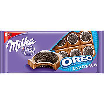 Milka Oreo Sandwich 92гр (16шт-упак) ЕВРОПА