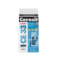Ceresit СЕ 33 Super. Затирка для узких швов  2 кг белая