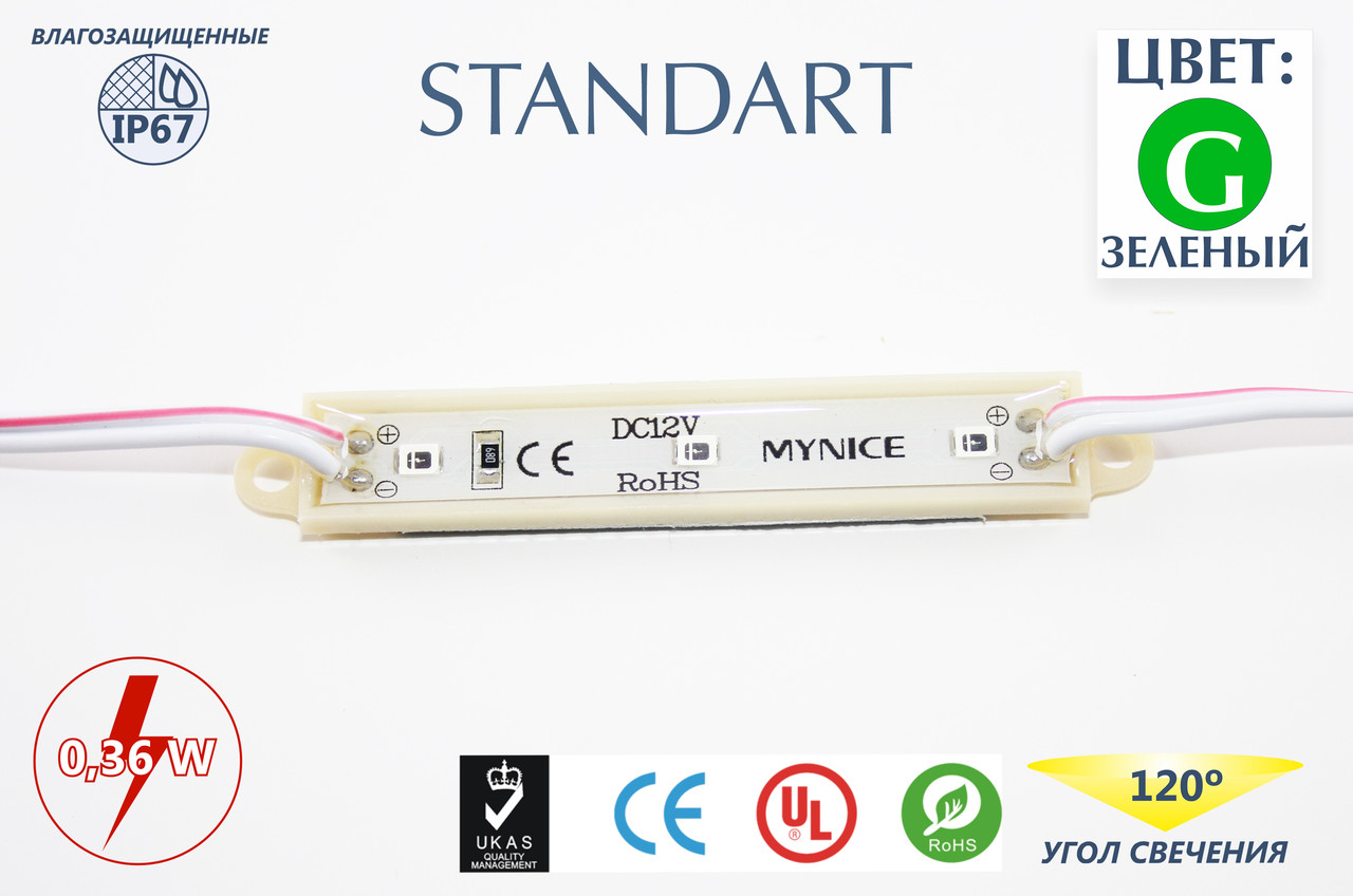 Светодиодные модули FT1266G3SMD2835 (IP67) 0,36W