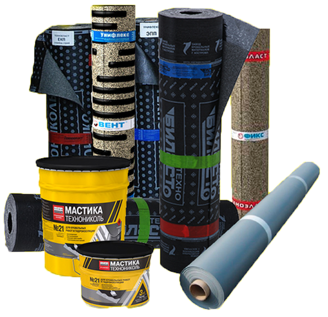 Кровельный рулонный материал, мастика, праймер,клея в Алматы от ...