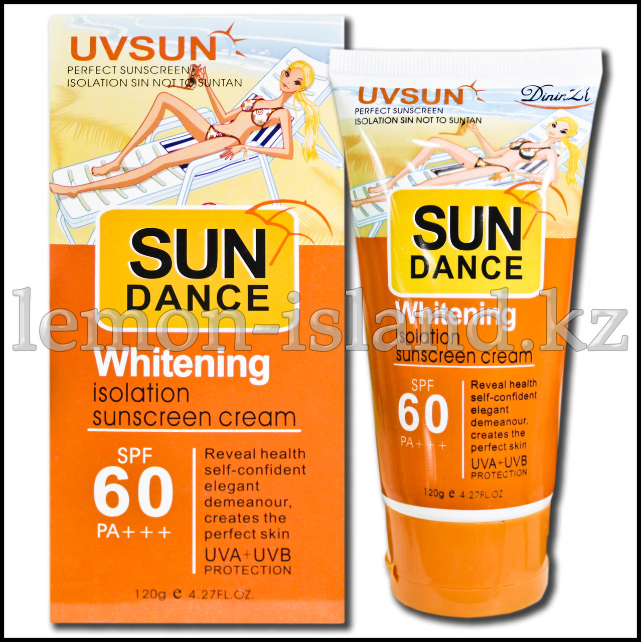 Крем солнцезащитный "Sun Dance" с защитой SPF60.