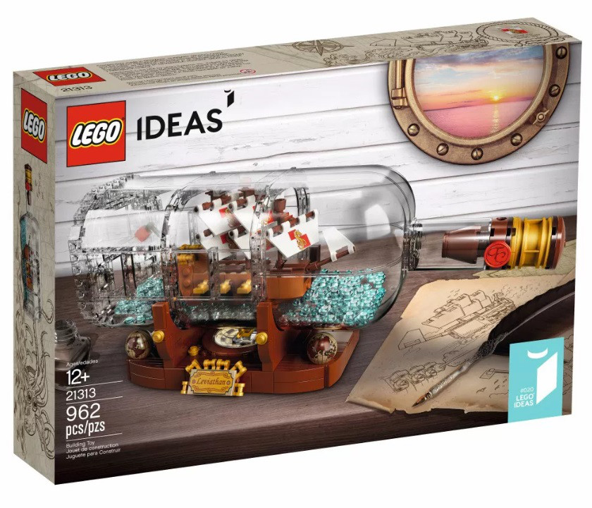 21313 Lego Ideas Корабль в бутылке
