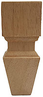 Мебельная Ножка деревянная Пирамида 15см