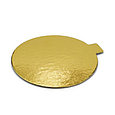 Pasticciere.Подложка золото с держателем круг D 90 мм (толщина 0,8 мм) (100 шт/упак), фото 2