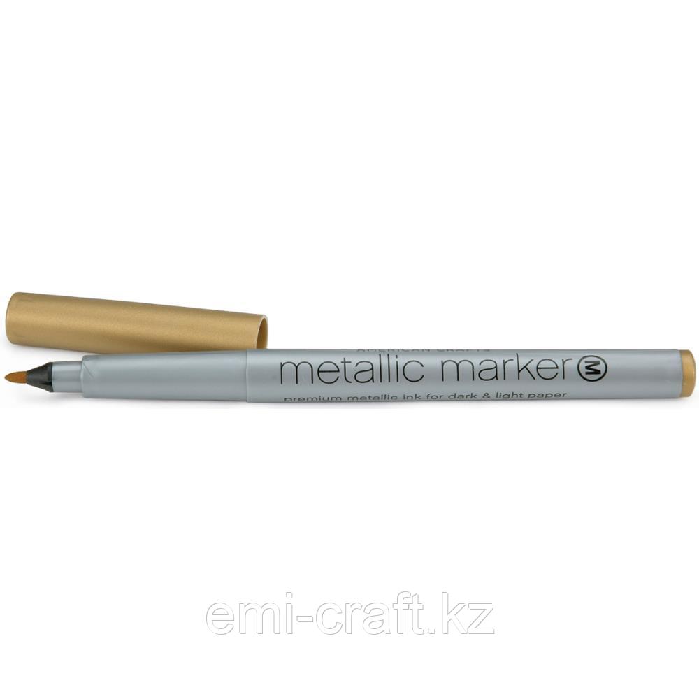 Маркер American Crafts "Metallic", Gold