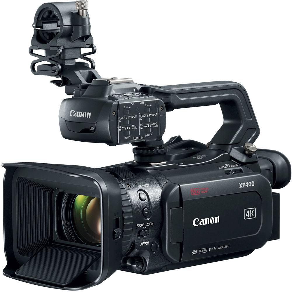 Компактный 4K камкордер Canon XF400