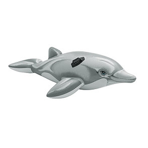 Детский надувной плотик "Дельфин" 201х76 см, Intex 58539, фото 2