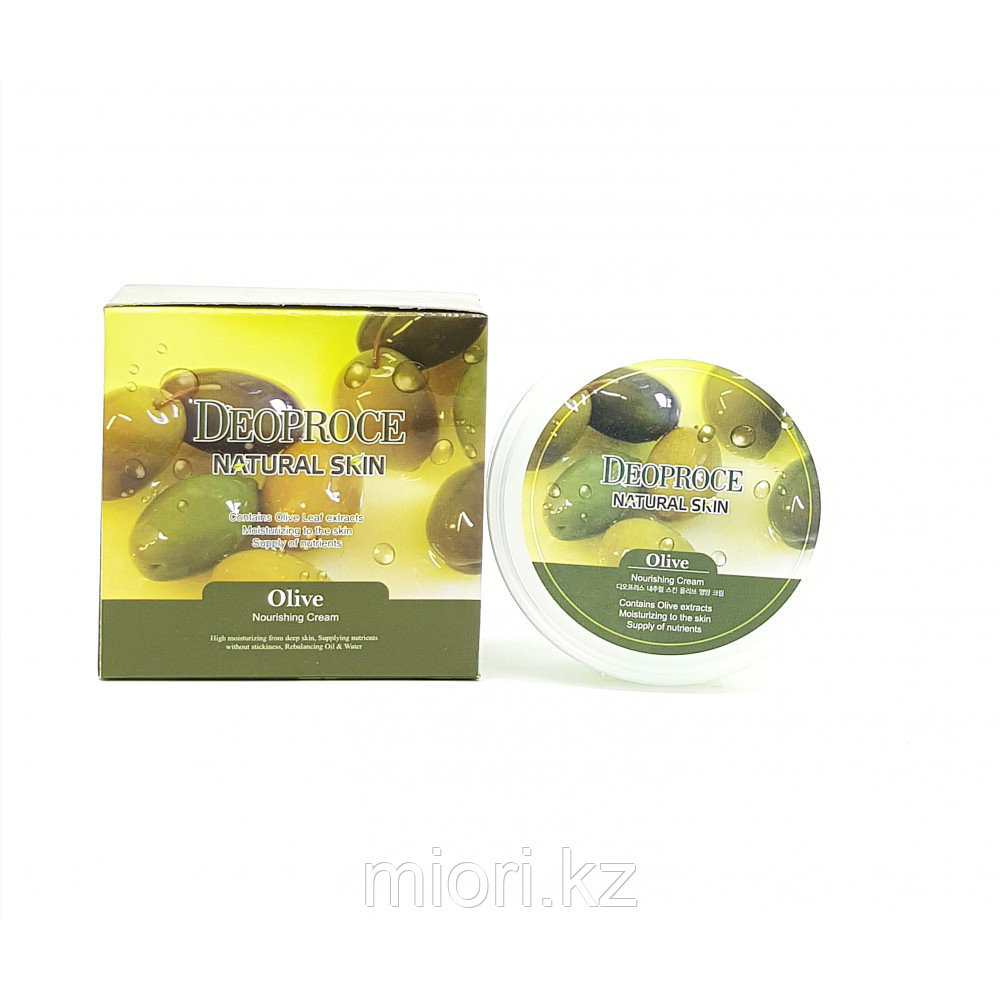 Deoproce Natural Skin Olive Cream Крем с Экстрактом Оливок для Питания Кожи - фото 1 - id-p53184479