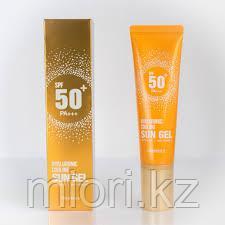 Deoproce Hyaluronic cooling sun gel SPF50+/PA+++ Охлаждающий солнцезащитный гель с гиалуроновой кислотой 50g - фото 3 - id-p53184523