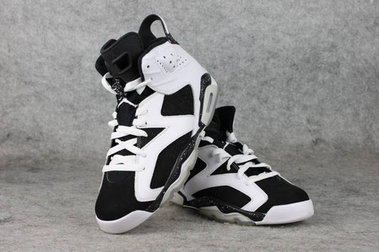 Nike Air Jordan 6 черно-белые (размер 45 в наличии)