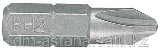 Вставка (бита) торцевая 1/4", Phillips, PH1, L = 25 мм KING TONY 102501P