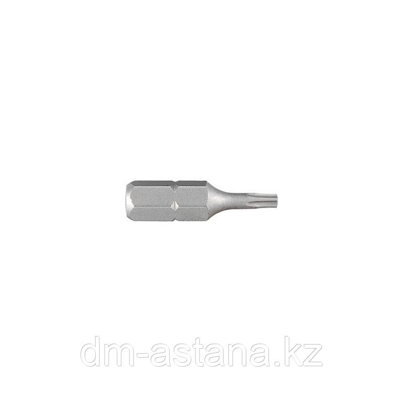 Вставка (бита) торцевая 1/4", TORX PLUS, IPR20, L = 25 мм, 5-ти лучевой KING TONY 102520V