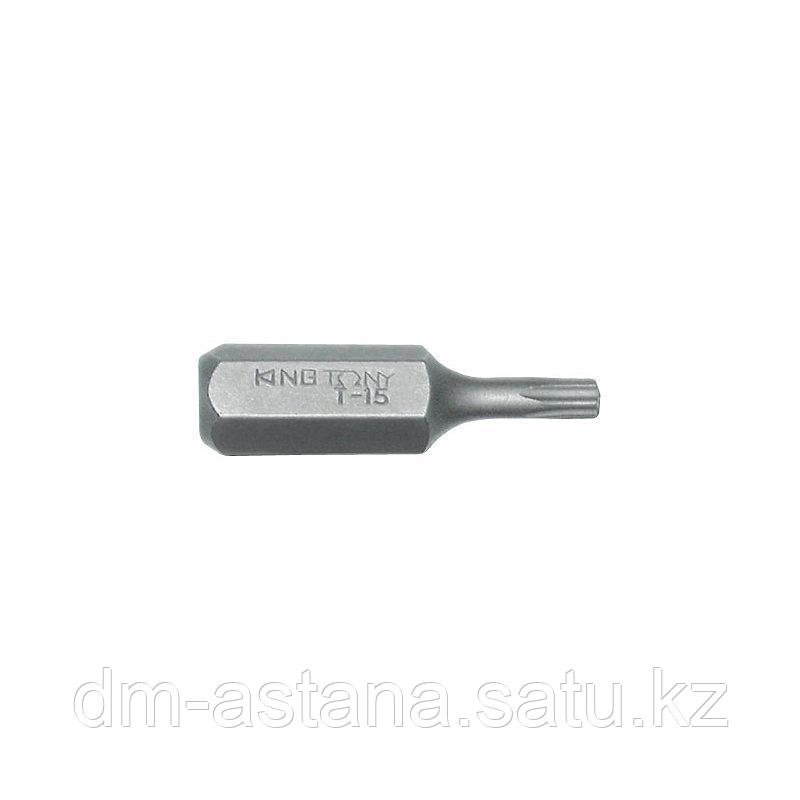 Вставка (бита) торцевая 5/16", TORX, Т20, L = 32 мм KING TONY 183220T