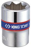 Головка торцевая восьмигранная 1/4", 10 мм KING TONY 231010M