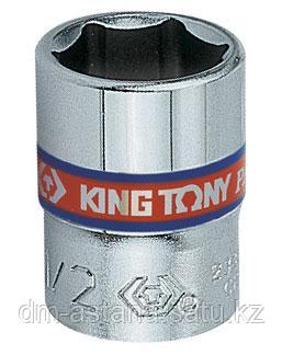 Головка торцевая стандартная шестигранная 1/4", 1/4", дюймовая KING TONY 233508S