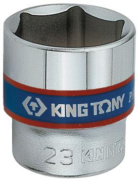 Головка торцевая стандартная шестигранная 3/8", 18 мм KING TONY 333518M - фото 1 - id-p53196181