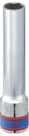 Головка торцевая глубокая шестигранная 1/2", 14 мм, L = 120 мм KING TONY 425514M