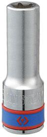 Головка торцевая TORX Е-стандарт 1/2", E10, L = 77 мм KING TONY 427510M - фото 1 - id-p53196585