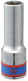 Головка торцевая TORX Е-стандарт 1/2", E24, L = 77 мм KING TONY 427524M