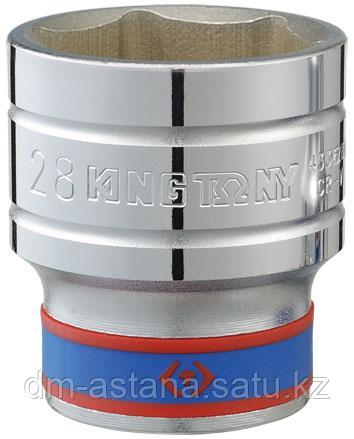 Головка торцевая стандартная шестигранная 1/2", 21 мм KING TONY 433521M