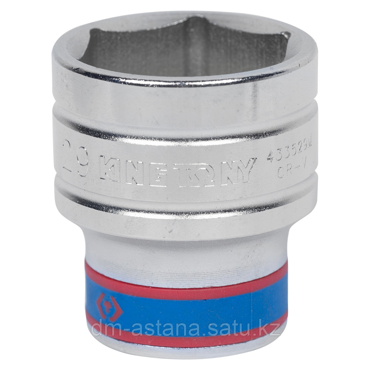 Головка торцевая стандартная шестигранная 1/2", 29 мм KING TONY 433529M