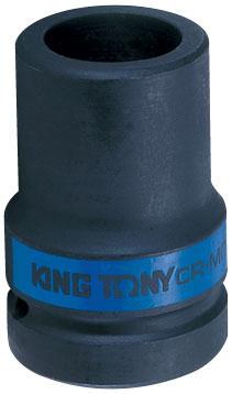 Головка торцевая глубокая ударная четырехгранная 1", 21 мм, футорочная KING TONY 853421M