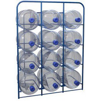 Стеллаж для хранения бутылей с водой объемом 19 литров СВД-12