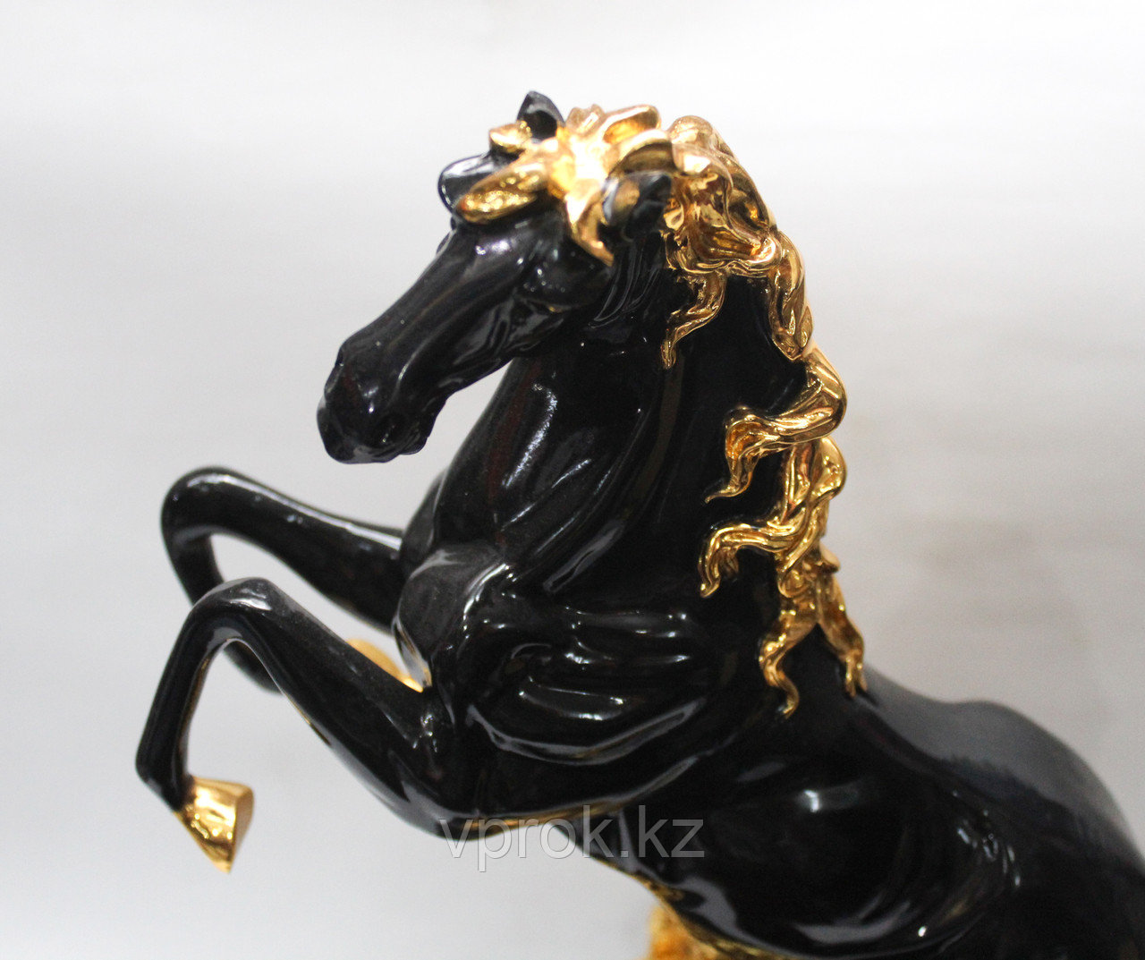 Статуэтка "Черная лошадь", 37*21 см - фото 2 - id-p53206310