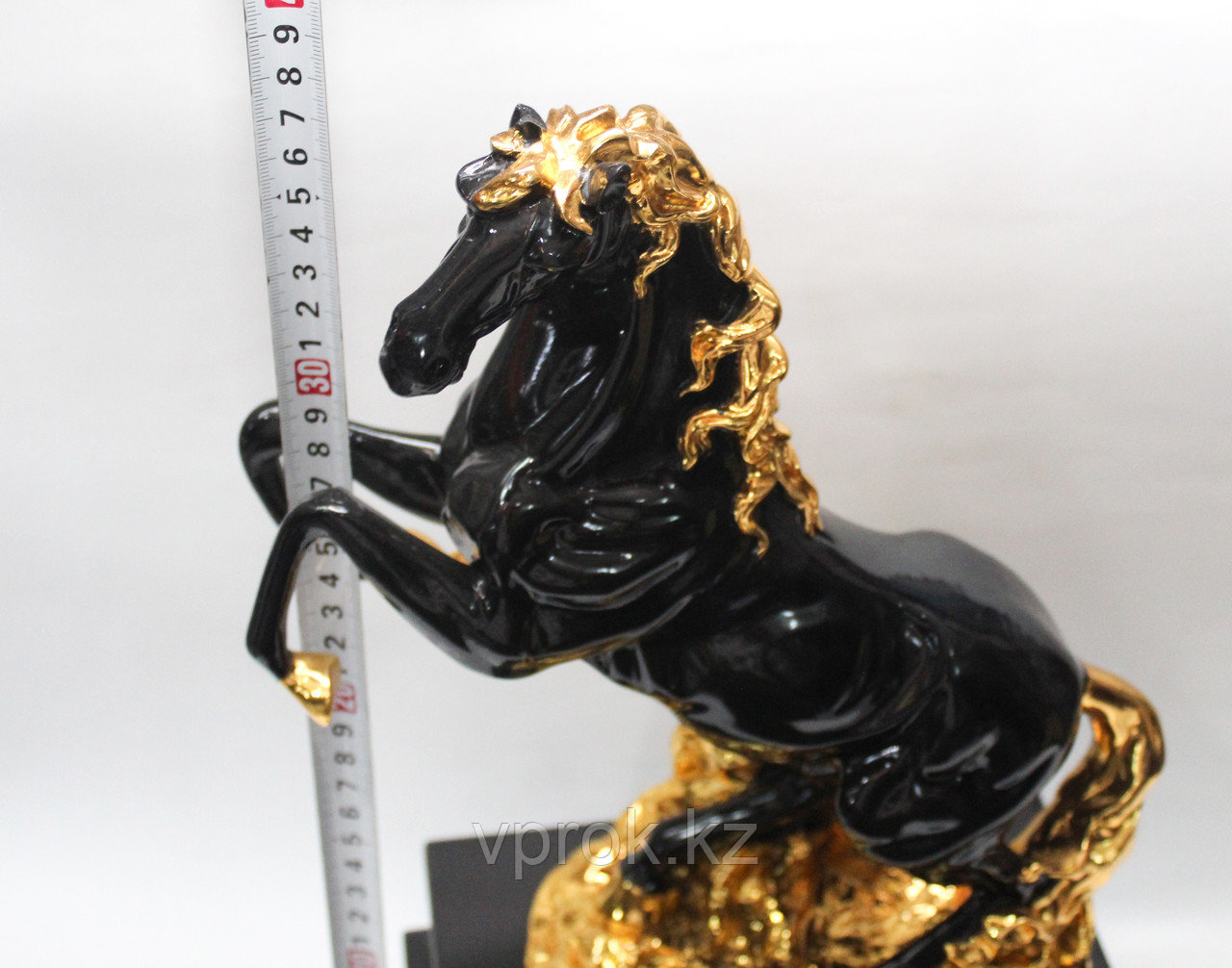 Статуэтка "Черная лошадь", 37*21 см - фото 3 - id-p53206310